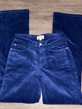 Pilcro Women’s Navy Blue Corduroy Pants